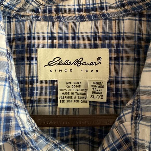 Eddie bauer mens dress shirt button down XLT - Picture 2 of 7